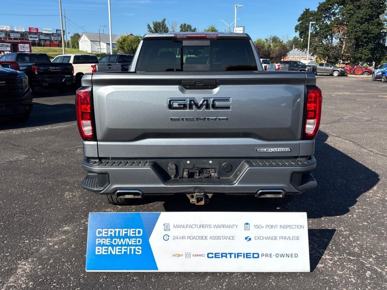 2020 GMC Sierra 1500 Elevation Used 5 Passenger Double Cab 6.6ft Box 4X4 V8 Truck with Heated Front Seats, Heated Steering Wheel and 8 Colour Touchscreen Radio with Apple CarPlay, Android Auto and a Bose Speaker System Photo
