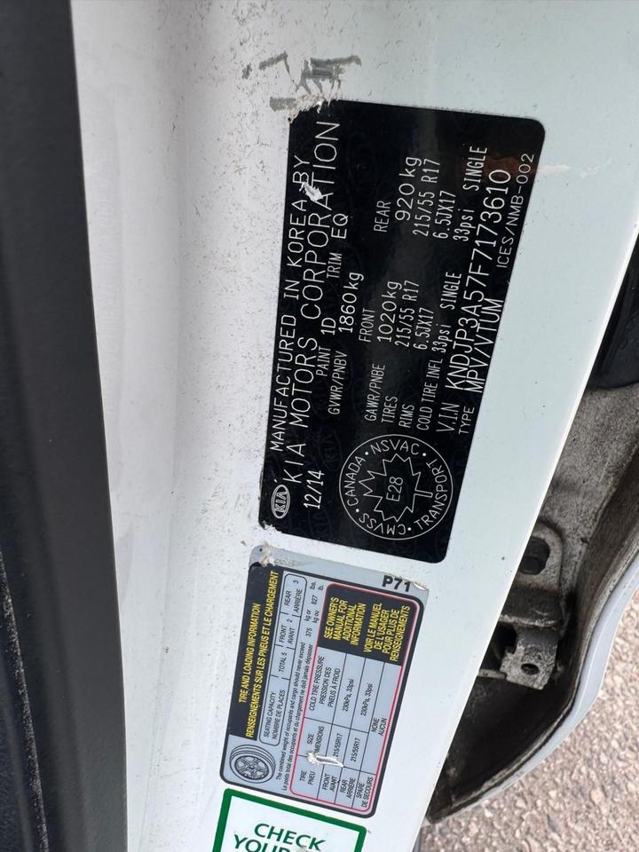 2015 Kia Soul EX, WELL MAINTAINED, FUEL SAVER, CERTIFIED Photo