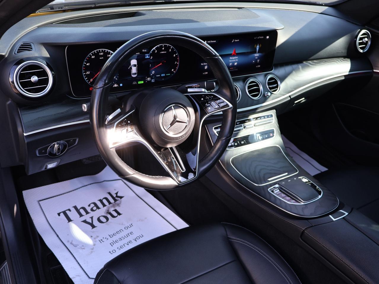 2022 Mercedes-Benz E-Class E450 4MATIC *ACCIDENT FREE*SERVICE RECORDS* CAMERA NAV BLUETOOTH LEATHER HEATED SEATS SUNROOF CRUISE ALLOYS Photo