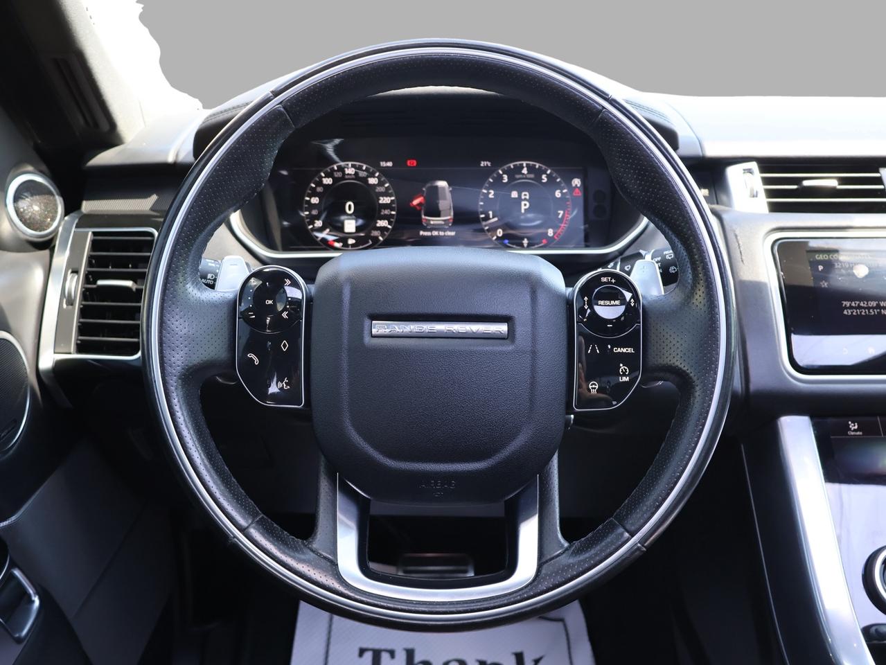 2020 Land Rover Range Rover Sport V8 P525 HSE DYNAMIC CERTIFIED *ACCIDENT FREE*OEM MAINTAIN* CAMERA NAV BLUETOOTH LEATHER HEATED SEATS PANO ROOF CRUISE ALLOYS Photo