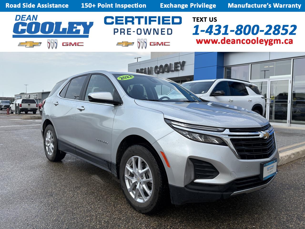 Used 2022 Chevrolet Equinox LT for sale in Dauphin, MB