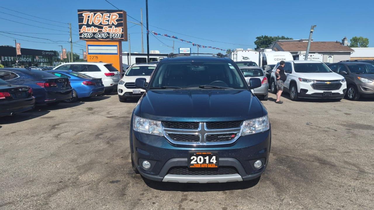2014 Dodge Journey R/T, 7 PASSENGER, 186KMS, LEATHER, LOADED, CERT Photo