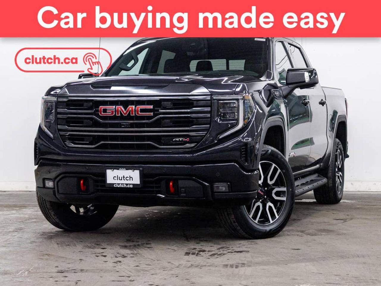 Electric Parking Brake, Brake Assist, Running Boards and more!<br> <br>Clutch is the largest online used car retailer in Canada, delivering a seamless, hassle-free car-buying experience to drivers everywhere. Shop thousands of used cars online, get the right one delivered to your door, and enjoy peace of mind with our 10-Day Money-Back Guarantee. How sweet is that? To learn more, visit clutch.ca.<br> <br>The top features for this car include:<br> <br>Auto Stop/Start<br>Electric Parking Brake<br>Brake Assist<br>Running Boards<br>Bed-Rail Protectors<br>Auto Dimming Rearview Mirror<br>Front Heated Seats<br>Ventilated Front Seats<br>Power Lumbar Support<br>Rear Heated Seats<br>Folding Rear Seats<br>Driver Seat Memory System<br>Climate Control<br>Dual Zone Front Climate Control<br>Rear Climate Vents<br>Premium Sound System<br>Bluetooth Music<br>Touchscreen Display<br>GPS Navigation<br>Cruise Control<br>Adaptive Cruise Control<br>Integrated Garage Door Opener<br>Hands Free Device Connectivity<br>Apple CarPlay<br>Android Auto<br>Wireless Charging<br>USB Input<br>Keyless Entry<br>Push Button Start<br>Passive Keyless Entry<br>Keyfob Remote Start<br>Heads Up Display<br>Front View Camera<br>Power Folding Exterior Mirrors<br>Pickup Box Camera<br>Rear Seat Reminder<br>Lane Departure Warning<br>Active Lane Keep Assistance<br>Blindspot Sensors<br>Forward Collision Mitigation<br>Rear Collision Warning<br>Rear Collision Mitigation<br>Pedestrian Detection<br>Heated Steering Wheel<br>Trailer Brake Controller<br>One-Touch Windows<br>Rain Sensing Wipers<br>Rear Window Defroster<br>Hill Assistance<br>Automatic High Beams<br>Rear View Camera<br>Parking Sensors<br>Rear Parking Sensors<br>Rear Locking Differential<br>Power Driver Seat<br>Power Passenger Seat<br>360 Camera<br>In-Box Lighting<br>App Remote Start<br>Integrated Tailgate Step<br> <br>Seamless home delivery - Delivery to your door in a matter of days. Available on select packages.<br> <br>Try it out for 10 days - If you do not like it, we will take it back. <br> <br>Quality assured - All cars go through our rigorous 210-point inspection and reconditioning process.<br> <br>Peace of mind - Warranty and protection plans available.<br> <br>Haggle-free - No haggling or hard sells.<br> <br>100% Transparency - Full inspection reports on every car, including high-res photography and a free Carfax report.<br> <br>Listed price is for cash purchase only and does not include taxes, Shipping Fees (if applicable), Delivery Fees (if applicable), government licensing fees.<br> <br>Previous Provincial Registrations:<br>Ontario<br> <br>Stock # 120003