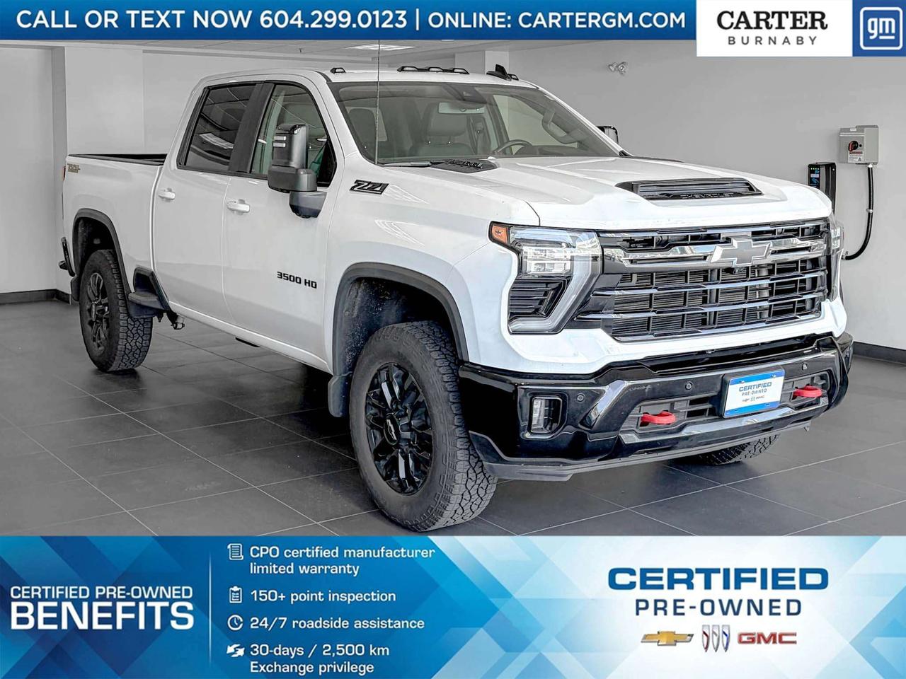 Used 2025 Chevrolet Silverado 3500HD 4WD | 6.6L ENG/PWR SEAT/HD SURROUND/CLIMATE CTRL for sale in Burnaby, BC