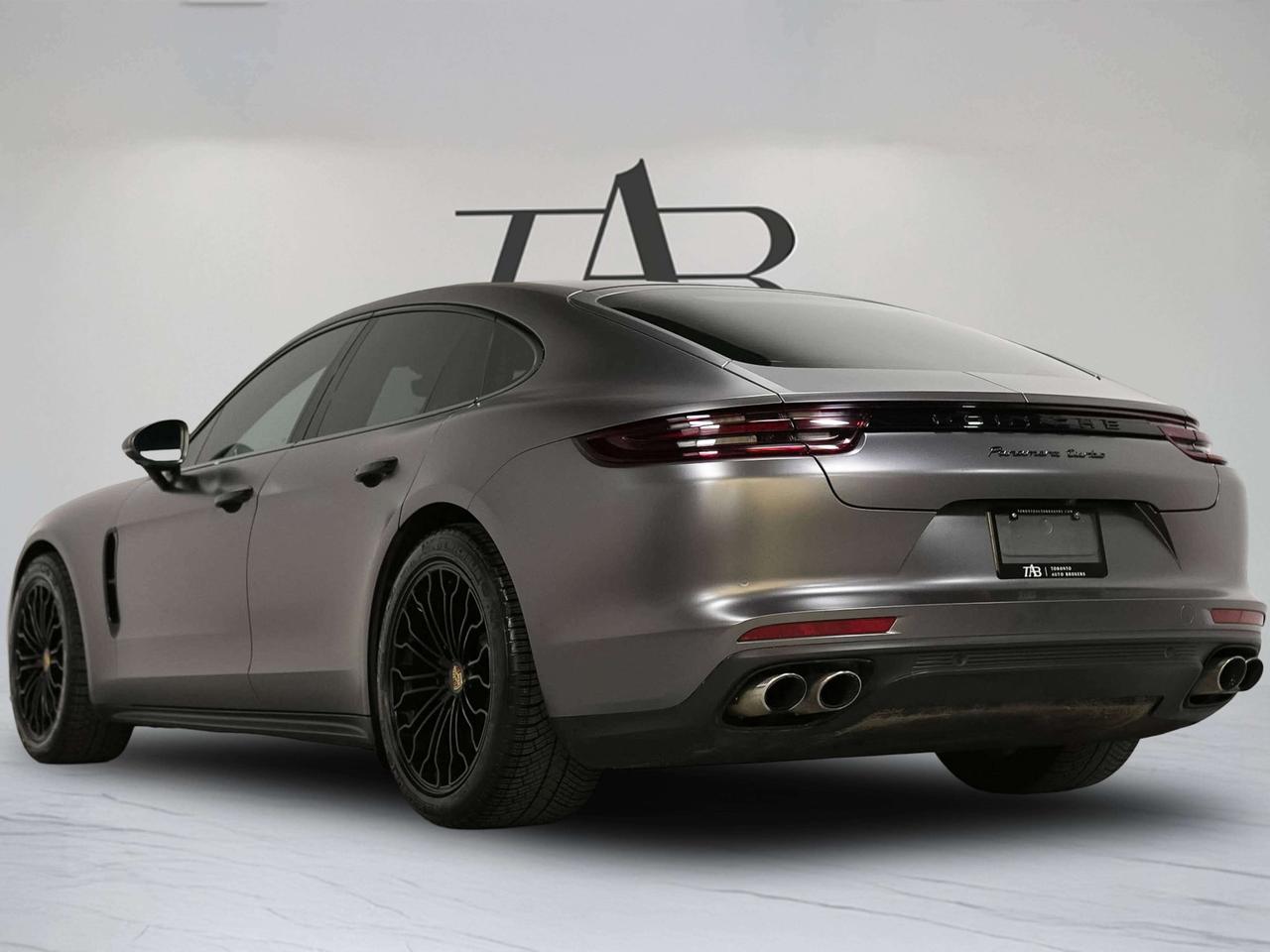 2017 Porsche Panamera TURBO | PREMIUM PLUS & SPORT | MATTE | 20 IN Photo4
