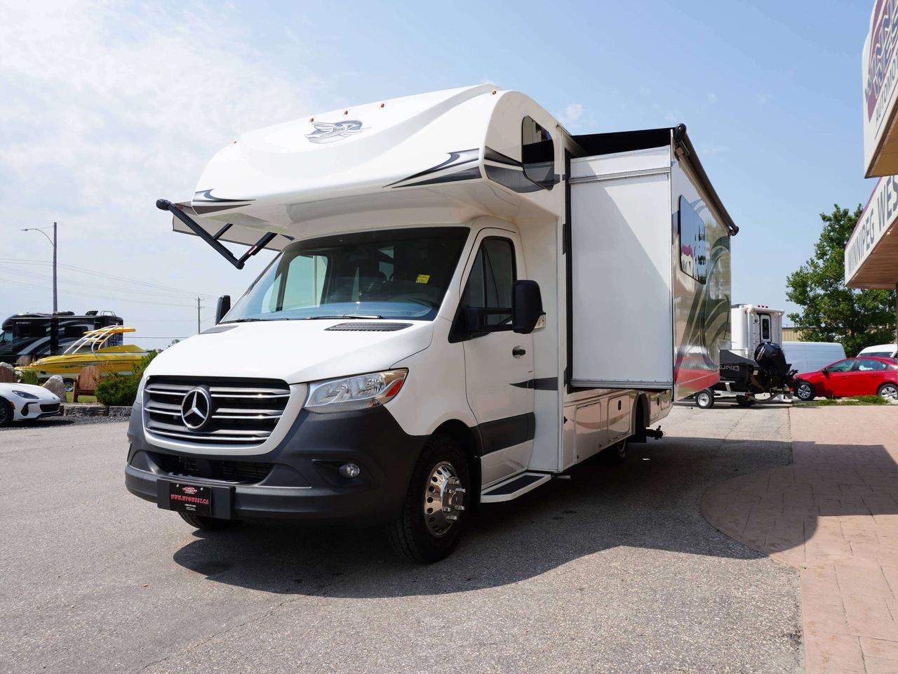 Used 2021 Jayco Melbourne RARE FIND! MERCEDES DIESEL with only 3,900 km! for sale in Headingley, MB