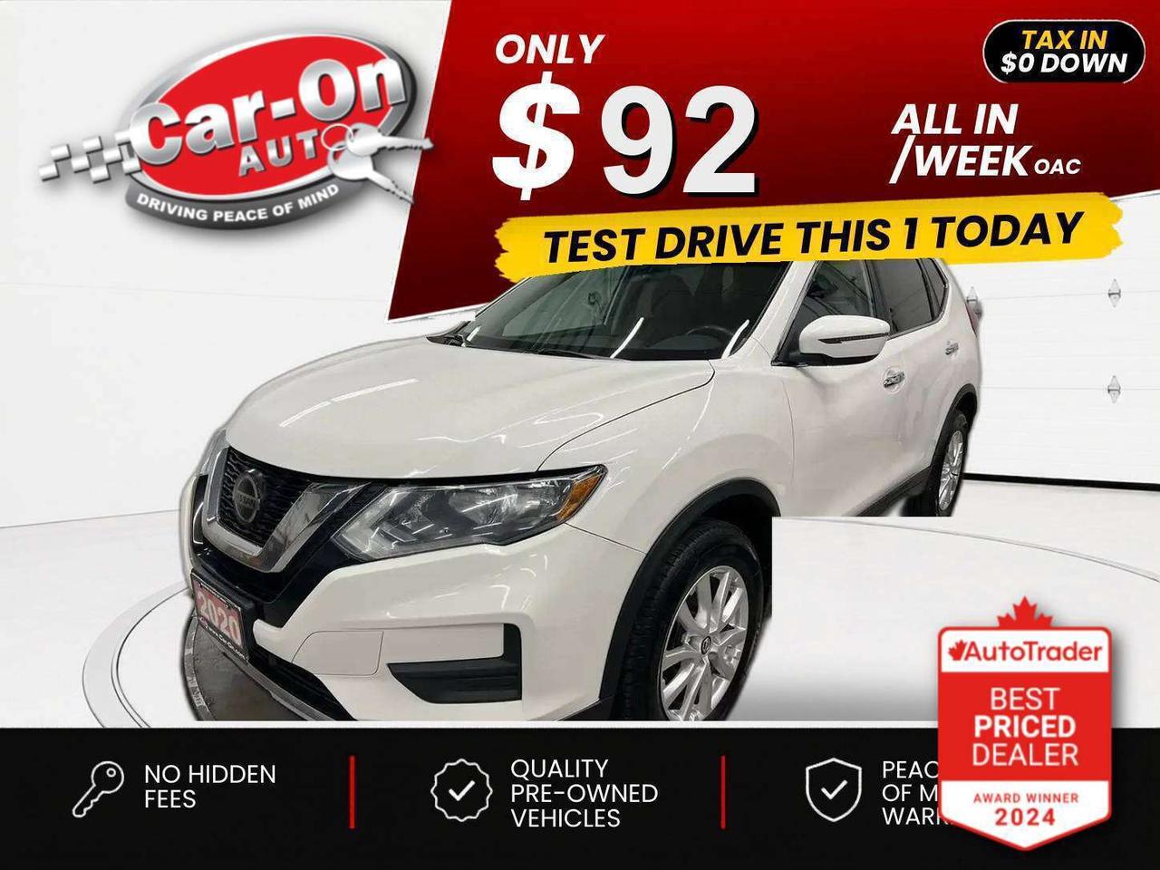 $0 DOWN $92/WEEK ALL IN INCLUDING ONTARIO TAXES O.A.C* LOW KMS!! Special Edition All-Wheel Drive w/ Heated seats & steering, Android Auto/ Apple CarPlay, 17-inch alloys, blind spot monitor, rear cross-traffic alert, pre-collision system, backup camera, dual-zone climate control, keyless entry, power locks, power windows, power mirrors, automatic headlights, cruise control and Sirius XM!!*This car was used as a previous daily rental*