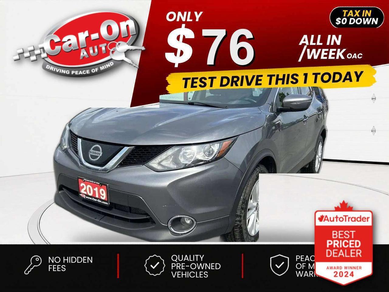 2019 Nissan Qashqai $0 DOWN $76/WEEK ALL IN Photo