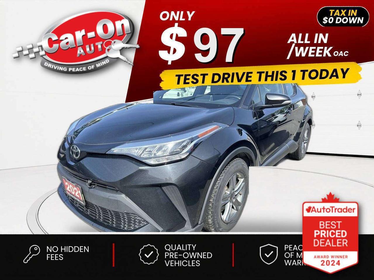2021 Toyota C-HR $0 DOWN $97/WEEK ALL IN Photo