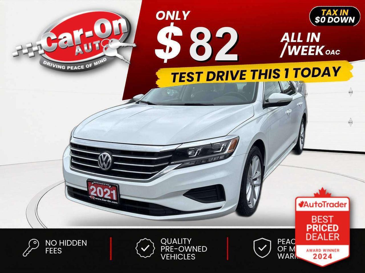 $0 DOWN $82/WEEK ALL IN INCLUDING ONTARIO TAXES O.A.C* Automatic w/ Leather, sunroof, heated seats, Android Auto/ Apple CarPlay, remote start, 17-inch alloys, adaptive cruise control, blind spot monitor, rear cross-traffic alert, pre-collision system, lane departure warning, backup camera, dual-zone climate control, keyless entry, full power group incl. power seat, automatic headlights, cruise control, Bluetooth and more!!!*This car was used as a previous daily rental*This vehicle just landed and is awaiting a full detail and photo shoot. Contact us and book your viewing today!