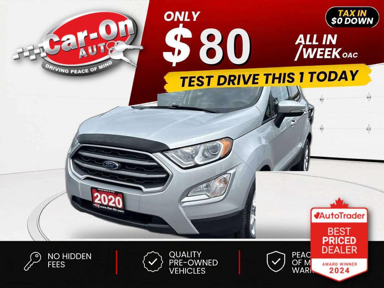 $0 DOWN $80/WEEK ALL IN INCLUDING ONTARIO TAXES O.A.C* SE W/ Sunroof, heated seats, Android Auto/ Apple CarPlay, 16-inch alloys, backup camera, automatic climate control, keyless entry w/ push start, power seat, power mirrors, power windows, power lock, automatic headlights, cruise control, Bluetooth and more!!This vehicle just landed and is awaiting a full detail and photo shoot. Contact us and book your viewing today!