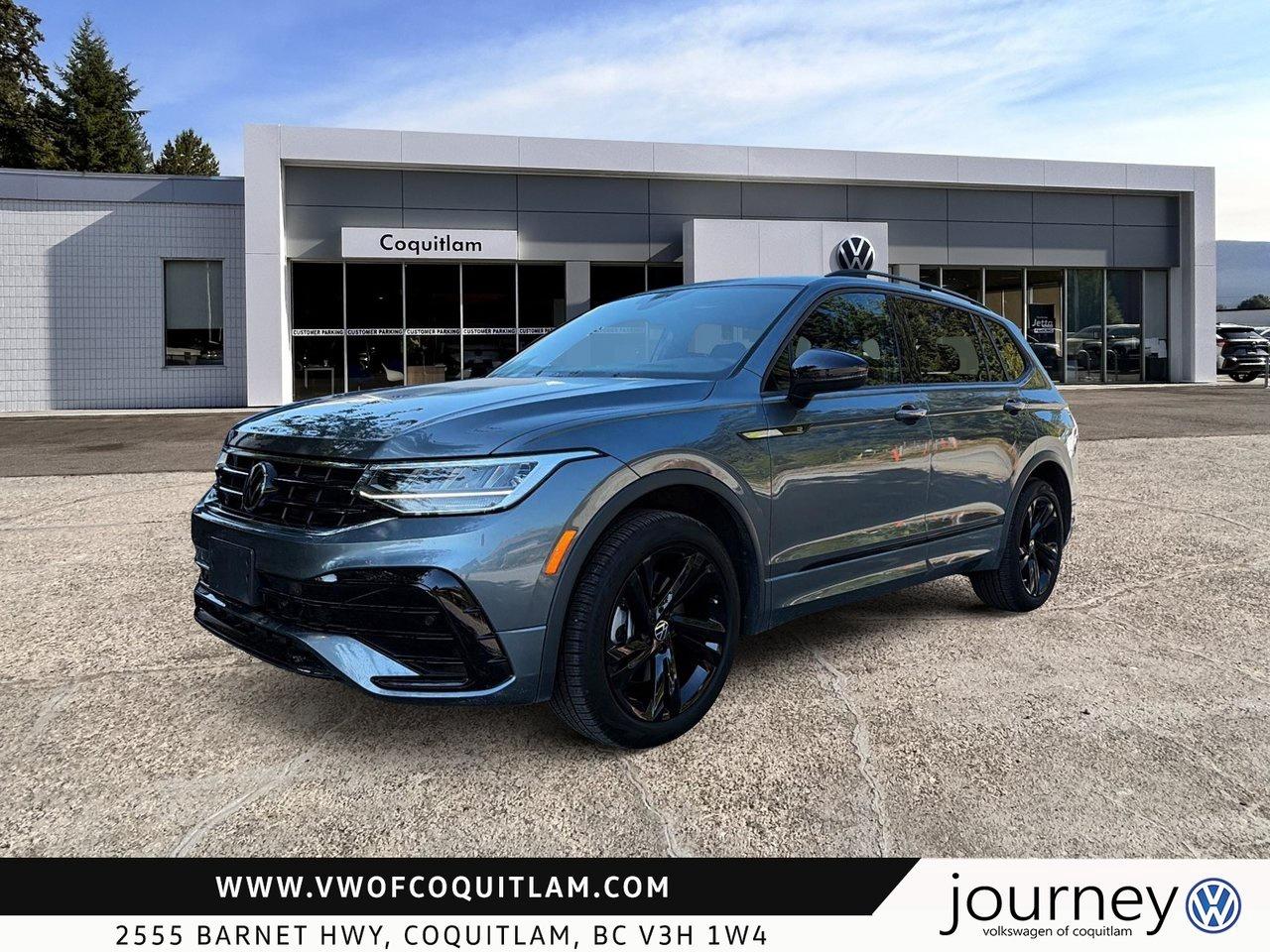 Used 2023 Volkswagen Tiguan Comfortline R-Line Black 2.0T 8sp at w/Tip 4M for sale in Coquitlam, BC
