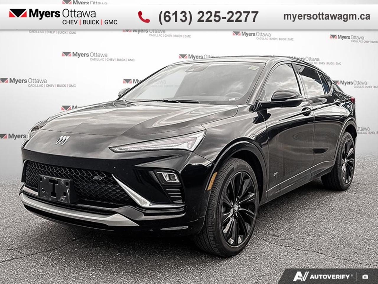 Compare at $30914 - Myers Cadillac is just $30014! <br> <br>This 2025 Buick Envista is fresh on our lot in Ottawa. This low mileage SUV has just 9,800 km. Its Ebony Twilight Metallic in colour. It has an Automatic transmission and is powered by a 137HP 1.2L 3 Cylinder Engine. This vehicle has been upgraded with the following features: Heated Seats, Remote Start, Adaptive Cruise Control, Heated Steering Wheel, Lane Keep Assist, Lane Departure Warning.<br> <br>To apply right now for financing use this link: <a href=https://creditonline.dealertrack.ca/Web/Default.aspx?Token=b35bf617-8dfe-4a3a-b6ae-b4e858efb71d&Lang=en target=_blank>https://creditonline.dealertrack.ca/Web/Default.aspx?Token=b35bf617-8dfe-4a3a-b6ae-b4e858efb71d&Lang=en</a><br> <br/><br>All prices include Admin fee and Etching Registration, applicable Taxes and licensing fees are extra.<br>*LIFETIME ENGINE TRANSMISSION WARRANTY NOT AVAILABLE ON VEHICLES WITH KMS EXCEEDING 140,000KM, VEHICLES 8 YEARS & OLDER, OR HIGHLINE BRAND VEHICLE(eg. BMW, INFINITI. CADILLAC, LEXUS...)<br> Come by and check out our fleet of 30+ used cars and trucks and 160+ new cars and trucks for sale in Ottawa.  o~o