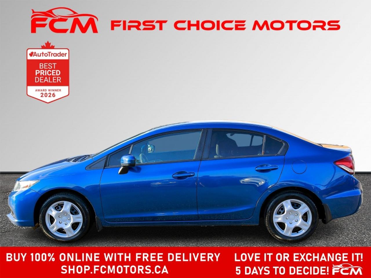 2015 Honda Civic LX | FULLY CERTIFIED WITH WARRANTY Photo