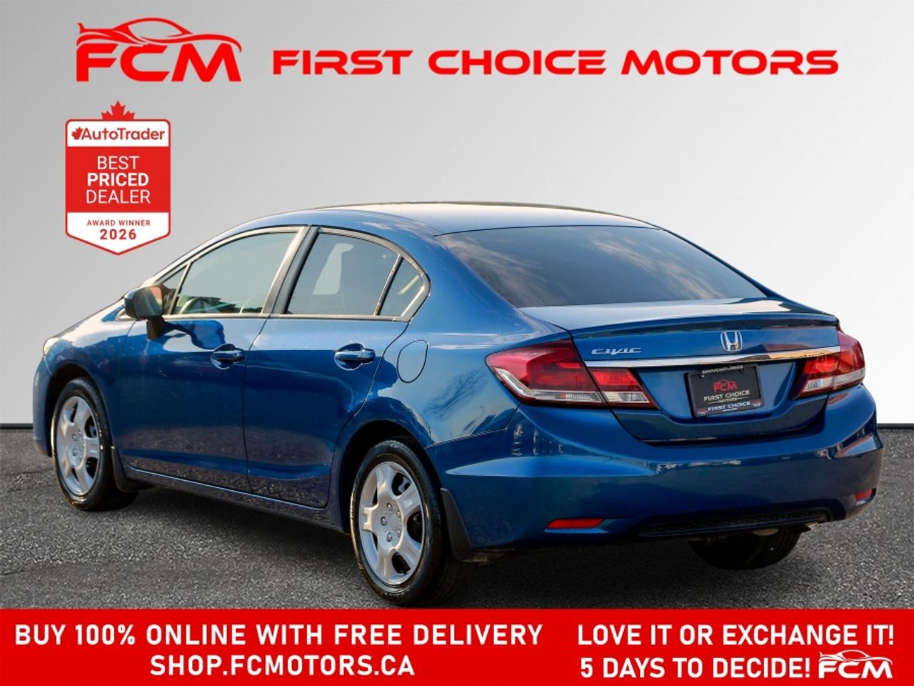 2015 Honda Civic LX | FULLY CERTIFIED WITH WARRANTY Photo