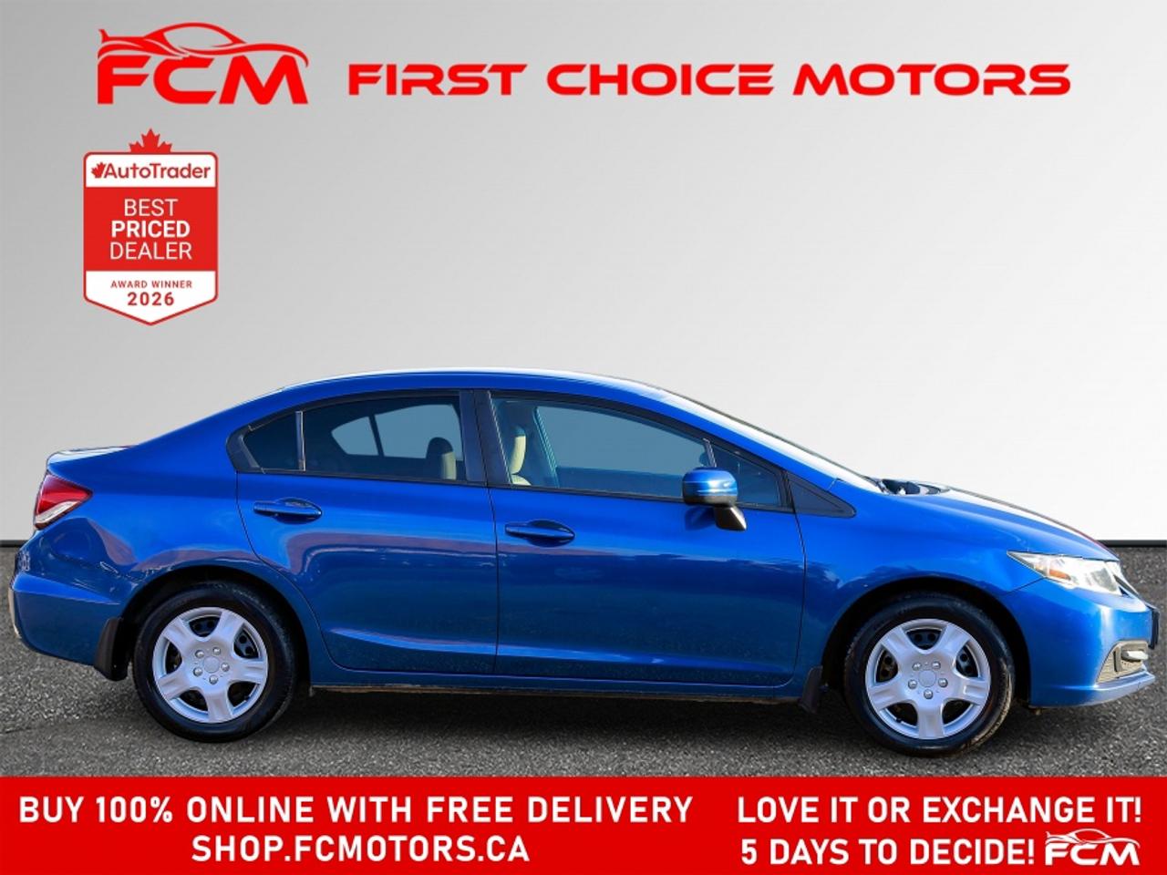 2015 Honda Civic LX | FULLY CERTIFIED WITH WARRANTY Photo