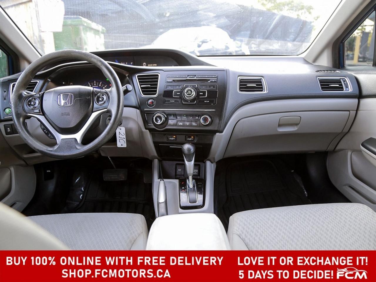2015 Honda Civic LX | FULLY CERTIFIED WITH WARRANTY Photo