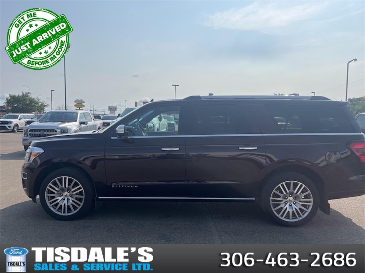 Used 2024 Ford Expedition - Low Mileage for sale in Kindersley, SK