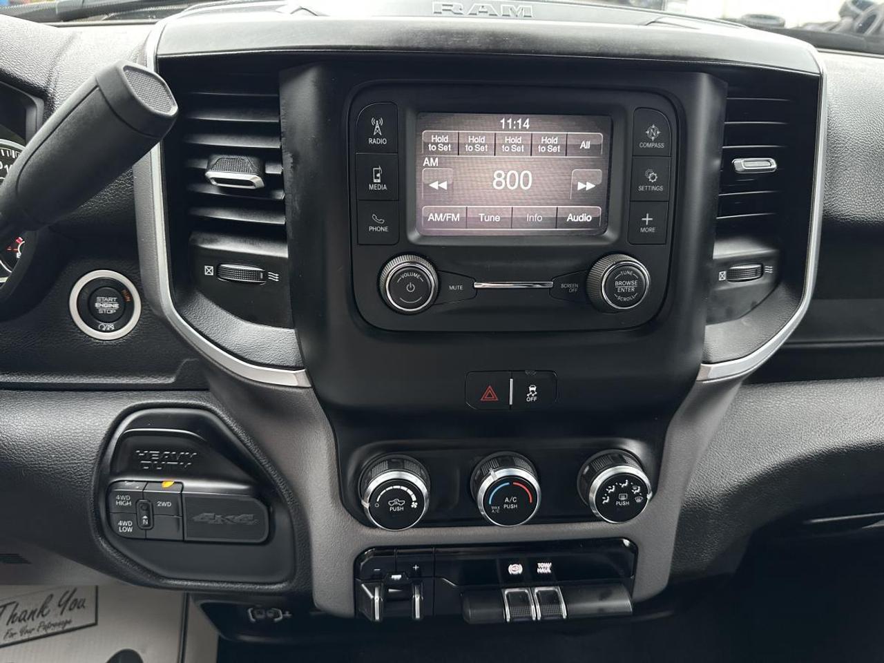 2024 RAM 3500 Big Horn 4x4 Crew Cab - DIESEL/22KM/OFF 1 OWNER LEASE! Photo