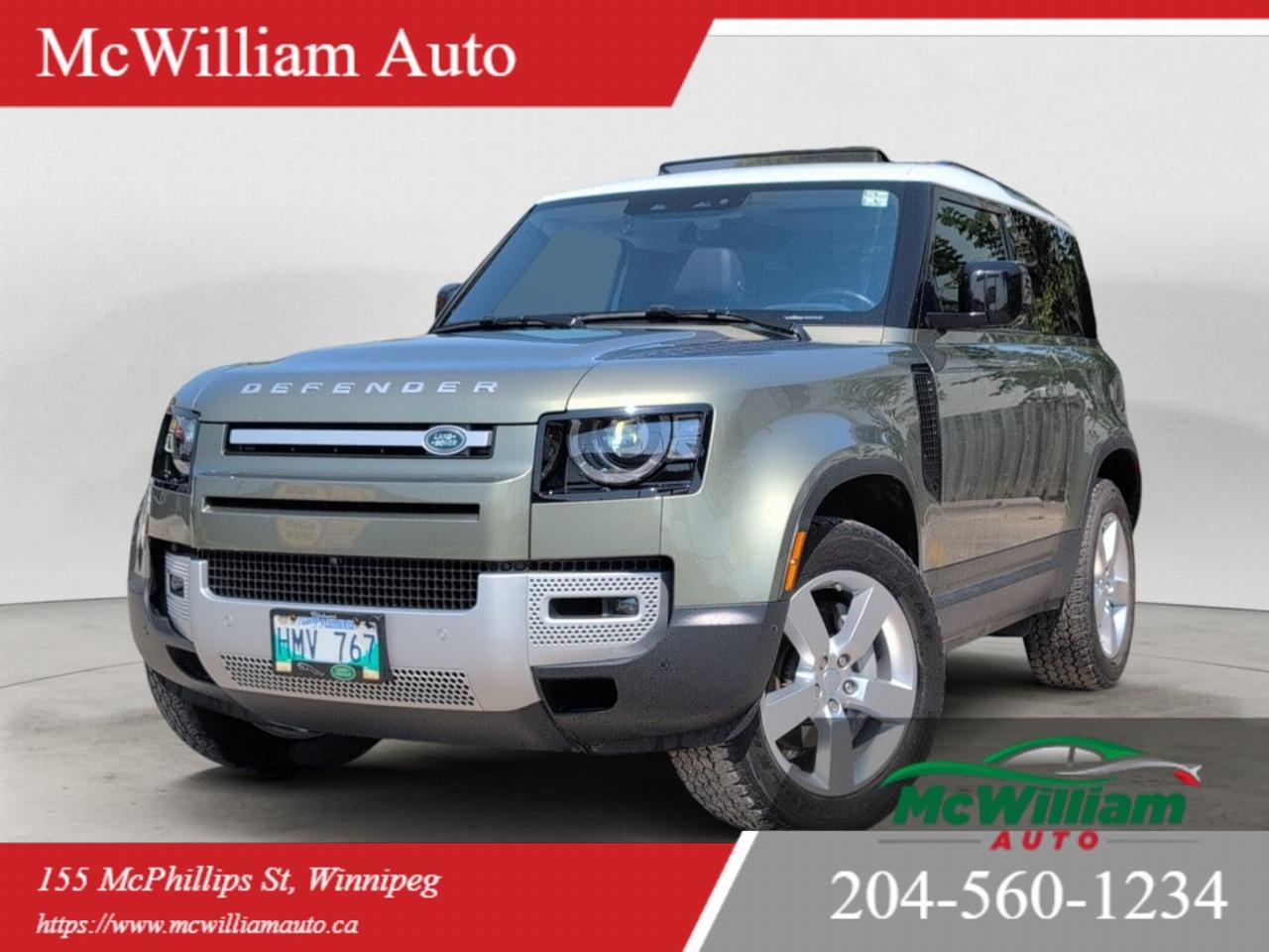 Used 2021 Land Rover Defender 90 P400 First Edition AWD for sale in Winnipeg, MB