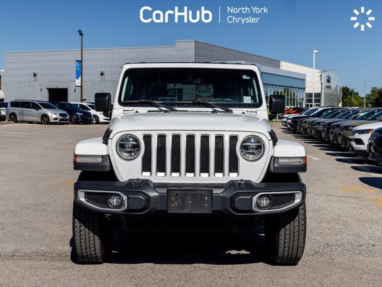 2018 Jeep Wrangler Unlimited Sahara Uconnect 4C NAV&Sound Group LED Lighting Group Cold Weather Group Leather Seats Photo