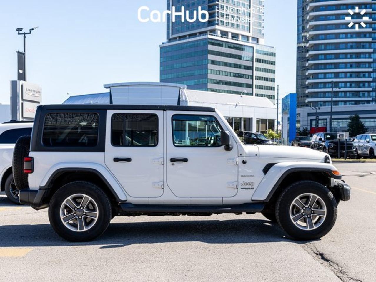 2018 Jeep Wrangler Unlimited Sahara Uconnect 4C NAV&Sound Group LED Lighting Group Cold Weather Group Leather Seats Photo