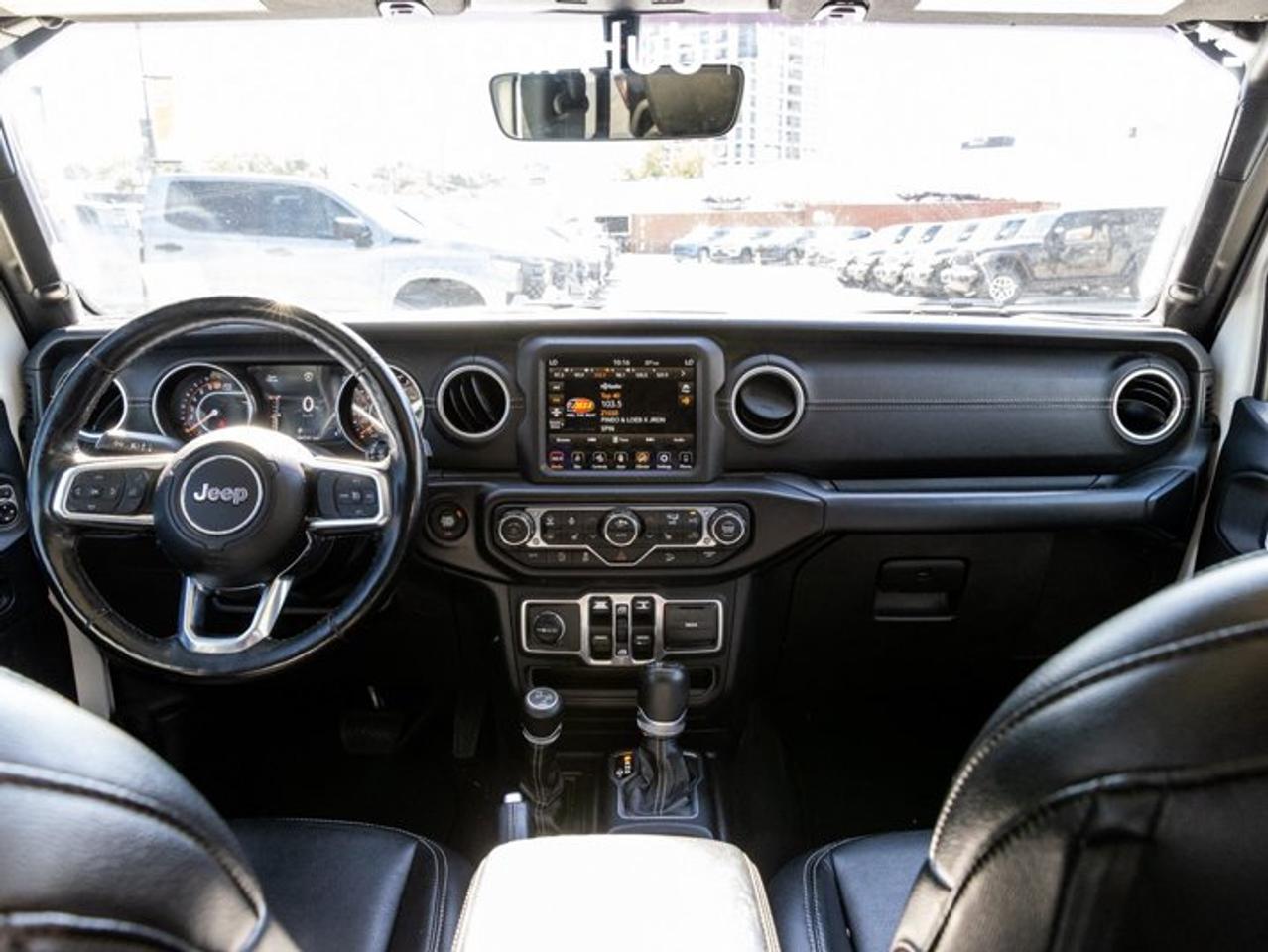 2018 Jeep Wrangler Unlimited Sahara Uconnect 4C NAV&Sound Group LED Lighting Group Cold Weather Group Leather Seats Photo