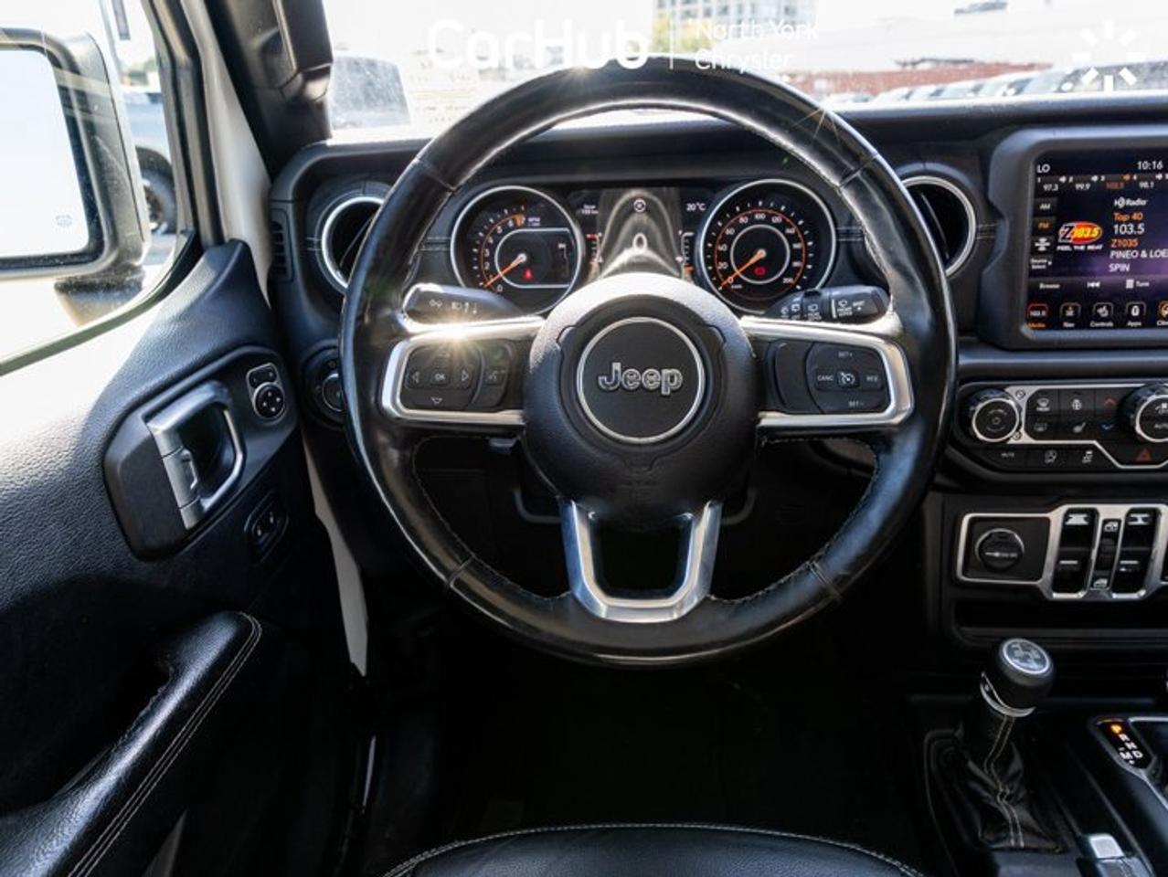 2018 Jeep Wrangler Unlimited Sahara Uconnect 4C NAV&Sound Group LED Lighting Group Cold Weather Group Leather Seats Photo