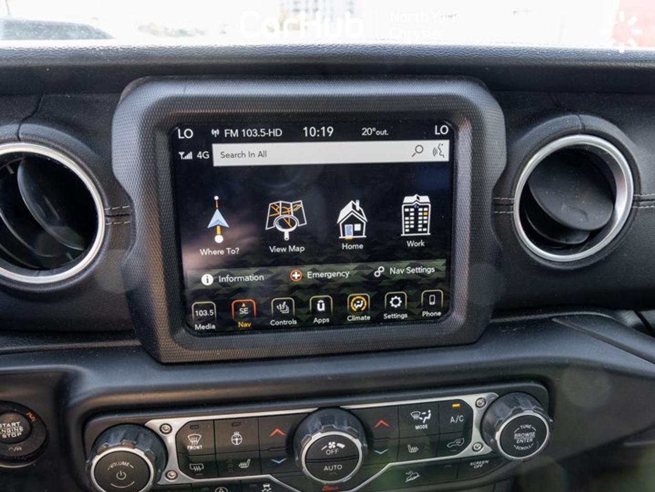 2018 Jeep Wrangler Unlimited Sahara Uconnect 4C NAV&Sound Group LED Lighting Group Cold Weather Group Leather Seats Photo