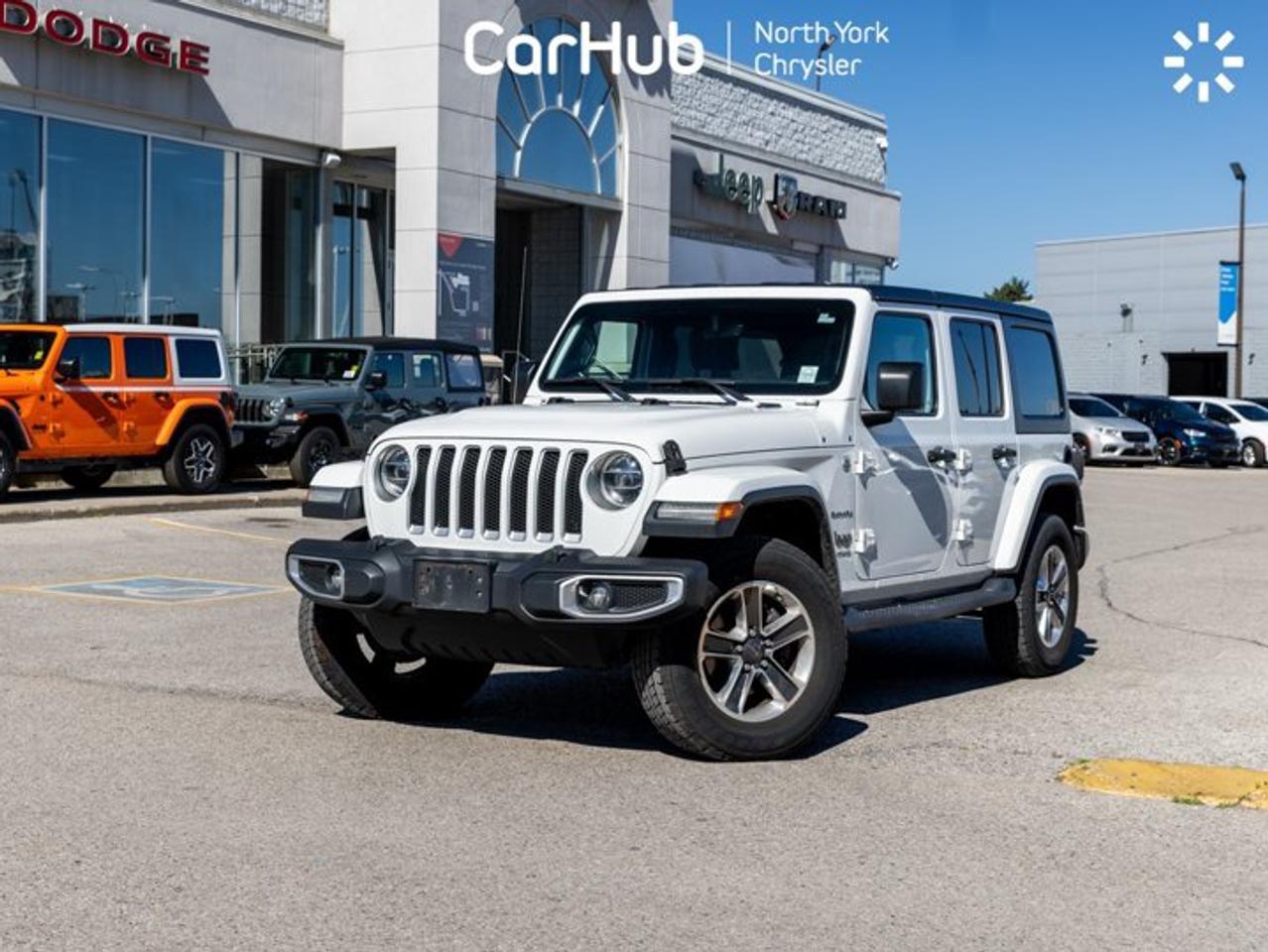 2018 Jeep Wrangler Unlimited Sahara Uconnect 4C NAV&Sound Group LED Lighting Group Cold Weather Group Leather Seats Photo