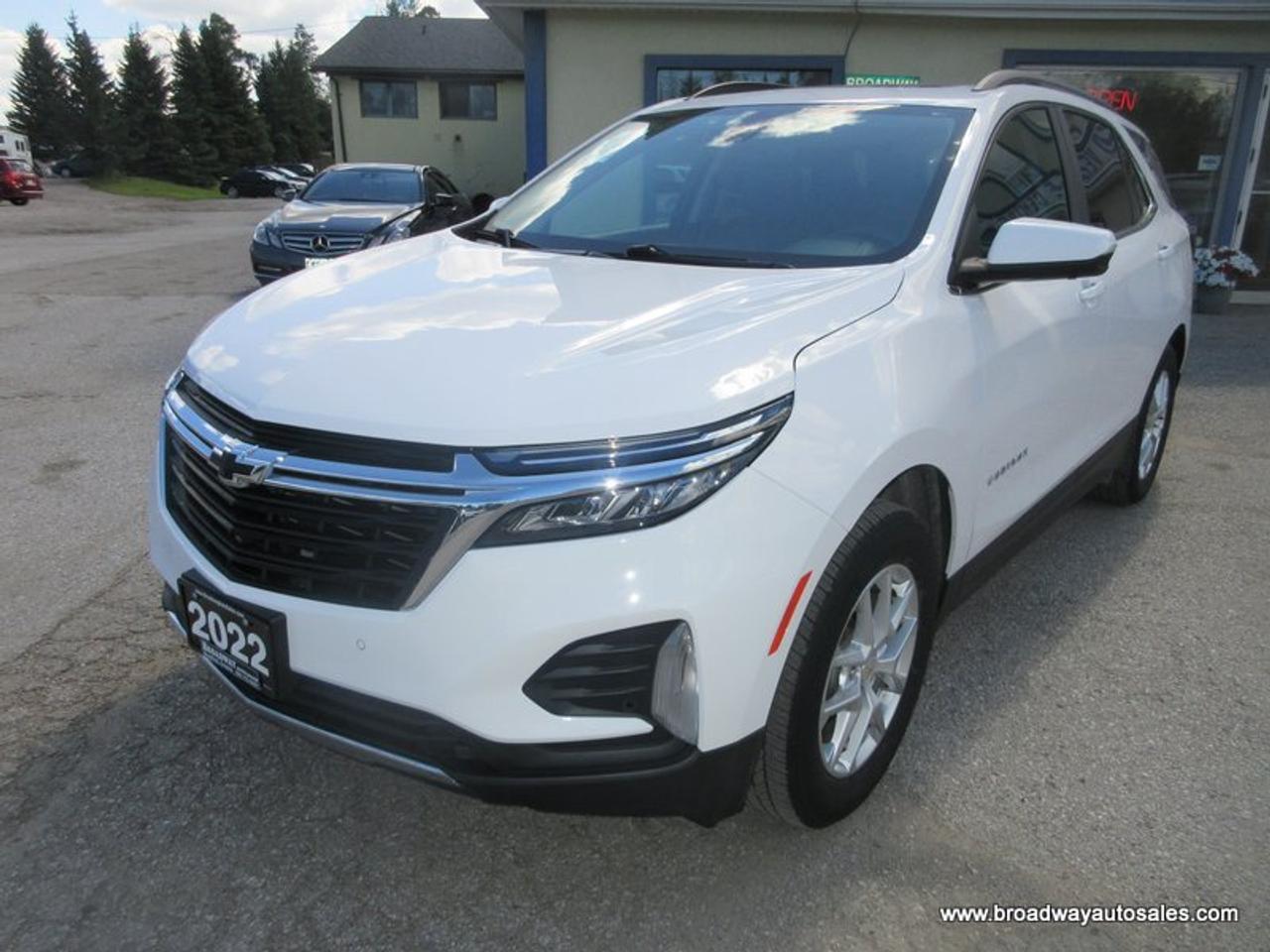 2022 Chevrolet Equinox ALL-WHEEL DRIVE LT-PACKAGE 5 PASSENGER 1.5L - TURBO.. NAVIGATION.. PANORAMIC SUNROOF.. HEATED SEATS & WHEEL.. POWER TAILGATE.. BACK-UP CAMERA..