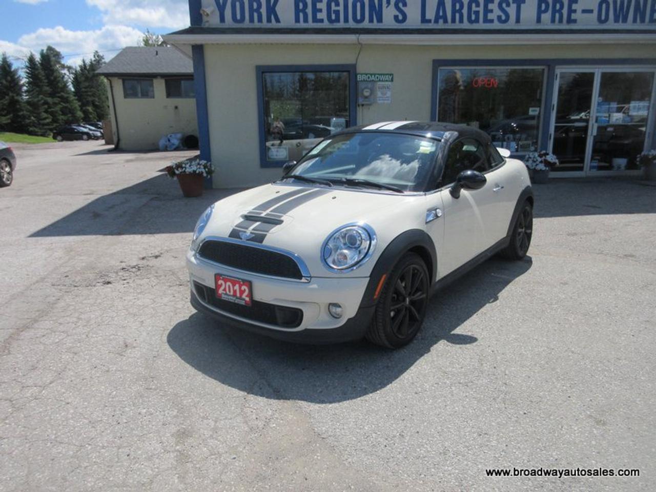 2012 MINI Cooper S GREAT KM'S 'S'-TYPE-EDITION 2 PASSENGER 1.6L - TURBO.. 6-SPEED-MANUAL.. SPORT-MODE-PACKAGE.. LEATHER.. KEYLESS ENTRY.. Photo2