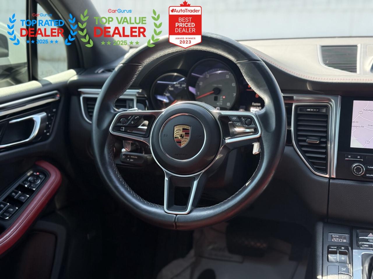 2018 Porsche Macan S PREMIUM PKG | EXTENDED LEATHER PKG | RED INT | BOSE SOUND Photo