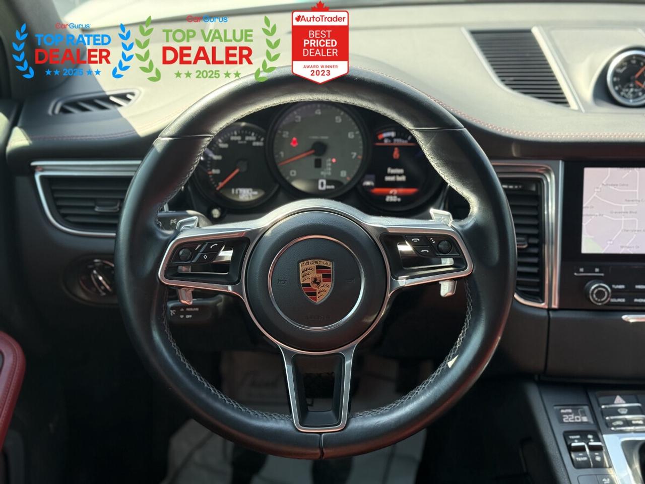 2018 Porsche Macan S PREMIUM PKG | EXTENDED LEATHER PKG | RED INT | BOSE SOUND Photo