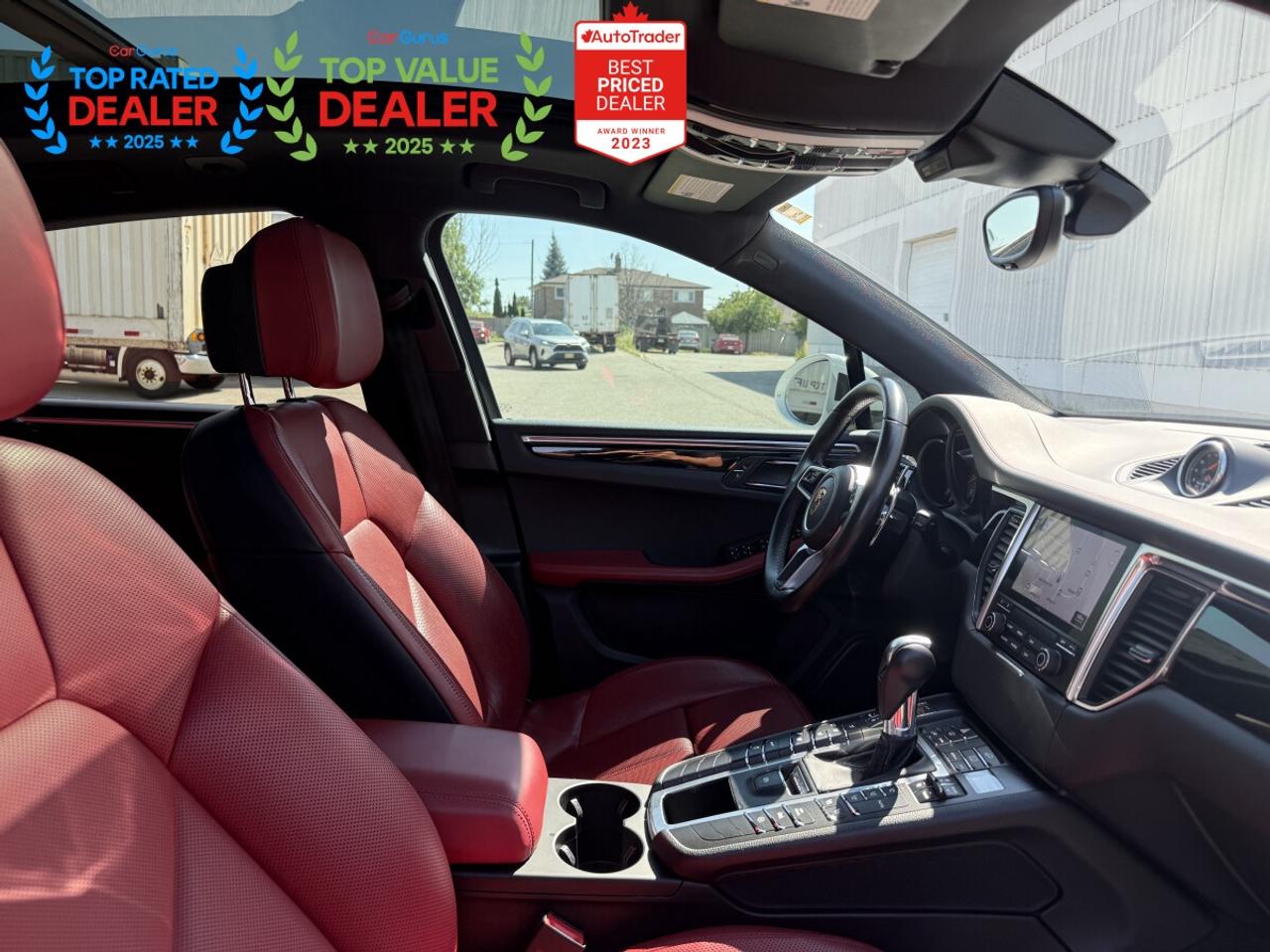 2018 Porsche Macan S PREMIUM PKG | EXTENDED LEATHER PKG | RED INT | BOSE SOUND Photo