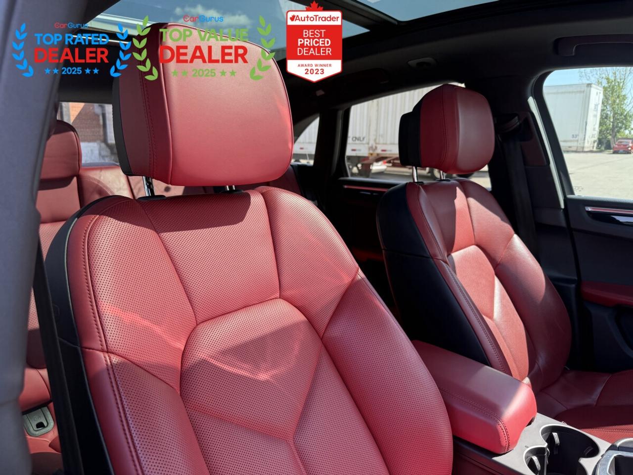 2018 Porsche Macan S PREMIUM PKG | EXTENDED LEATHER PKG | RED INT | BOSE SOUND Photo
