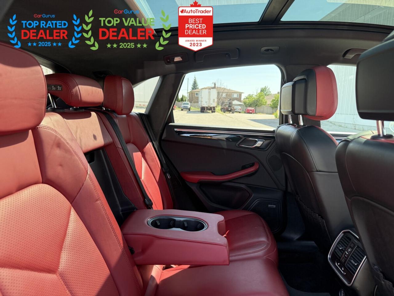 2018 Porsche Macan S PREMIUM PKG | EXTENDED LEATHER PKG | RED INT | BOSE SOUND Photo