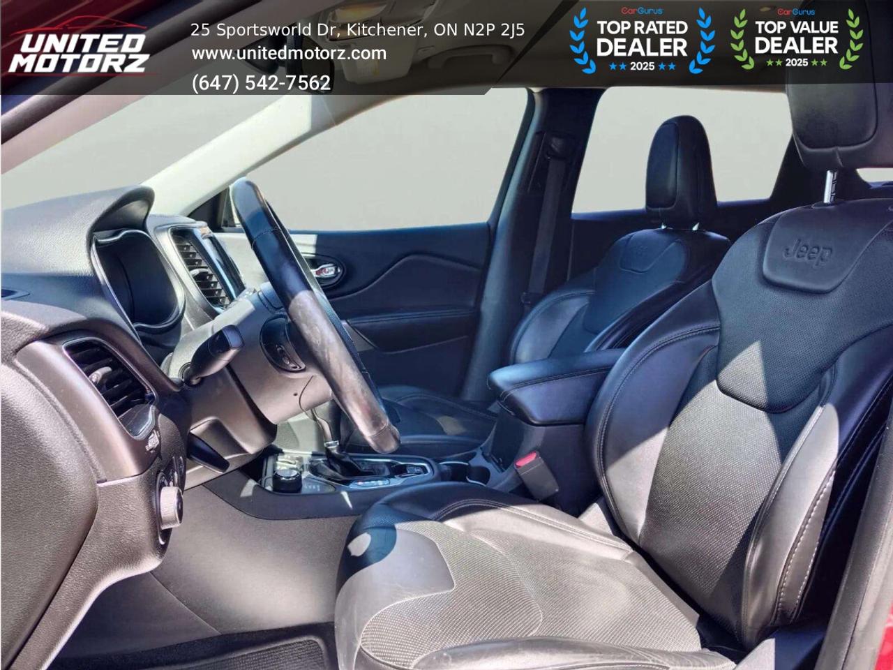 2019 Jeep Cherokee Limited AUTO 4*4 3.2L 6CYL~SAFETY CERTIFIED~NO ACC Photo