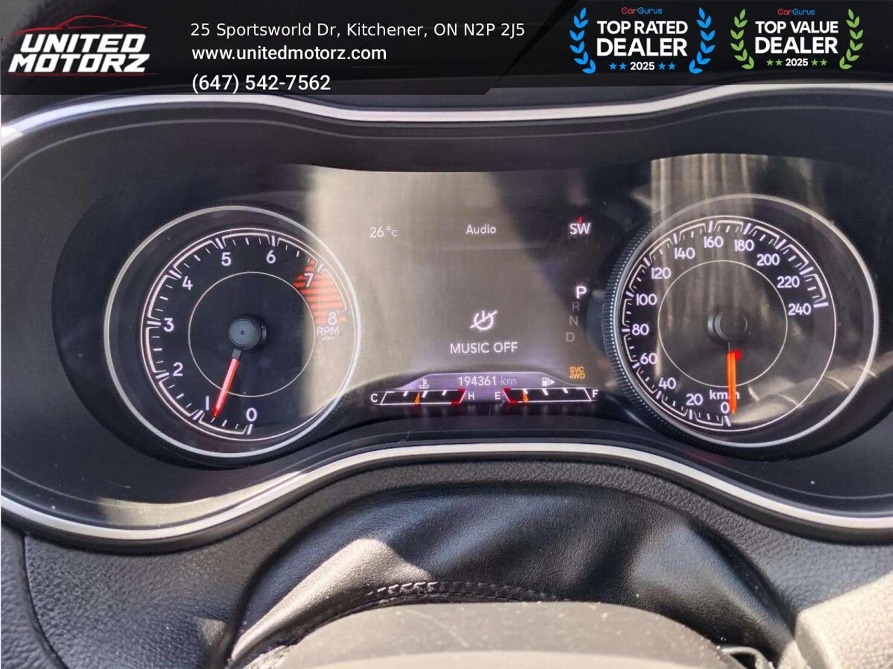 2019 Jeep Cherokee Limited AUTO 4*4 3.2L 6CYL~SAFETY CERTIFIED~NO ACC Photo