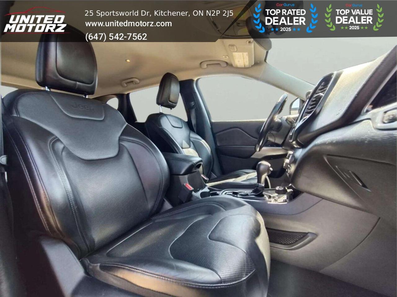 2019 Jeep Cherokee Limited AUTO 4*4 3.2L 6CYL~SAFETY CERTIFIED~NO ACC Photo
