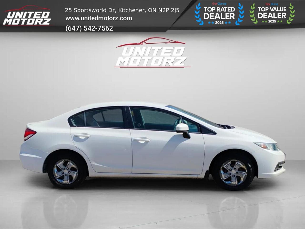 2014 Honda Civic Sedan 4dr CVT LX AUTO FWD 4dr 1.8L~SAFETY CERTIFIE Photo