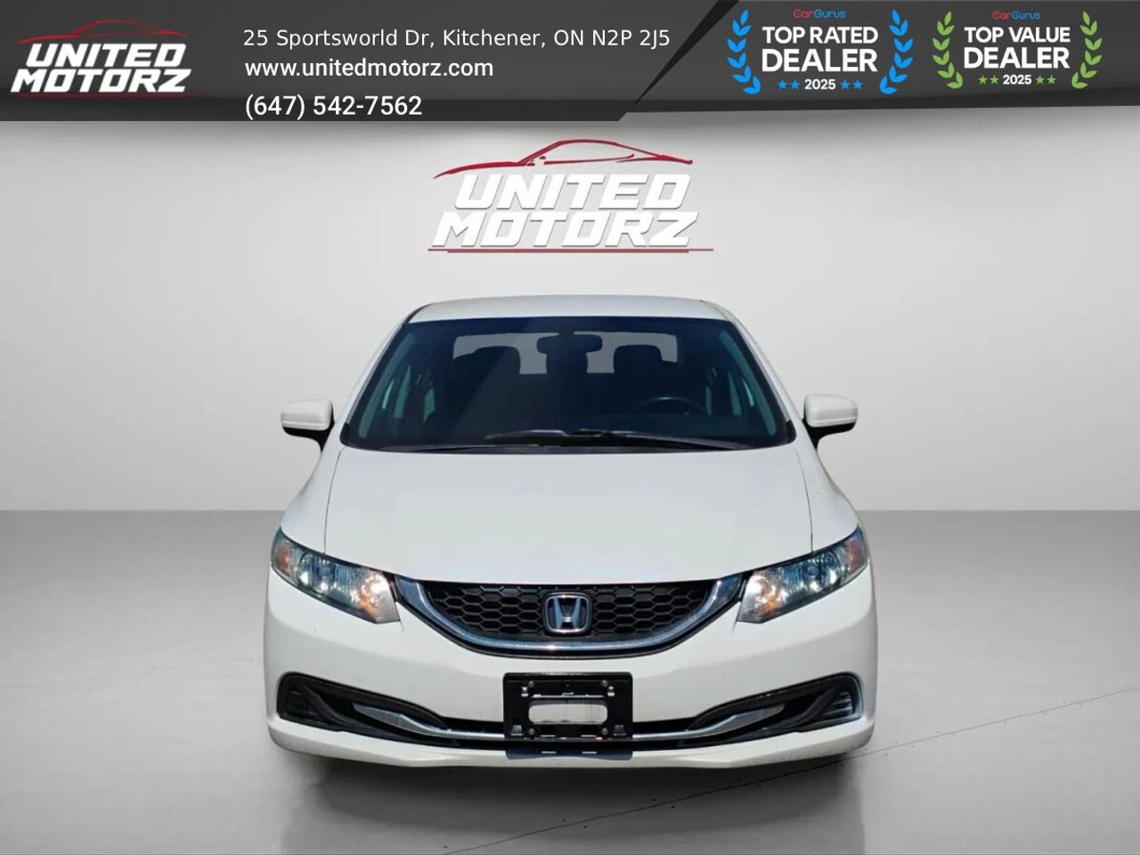 2014 Honda Civic Sedan 4dr CVT LX AUTO FWD 4dr 1.8L~SAFETY CERTIFIE Photo