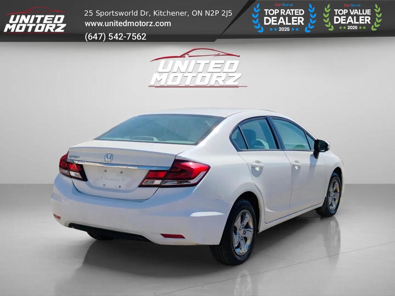 2014 Honda Civic Sedan 4dr CVT LX AUTO FWD 4dr 1.8L~SAFETY CERTIFIE Photo