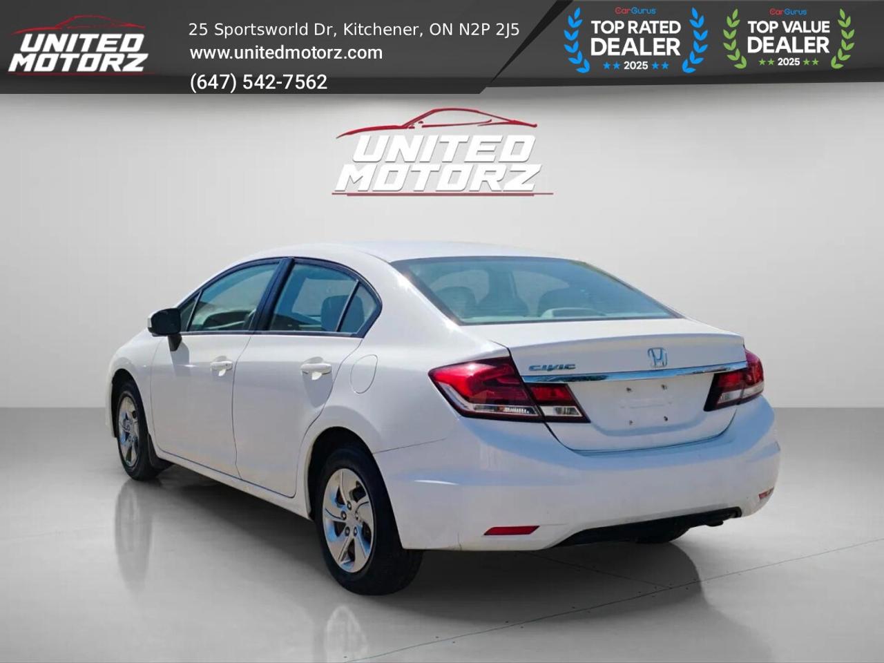 2014 Honda Civic Sedan 4dr CVT LX AUTO FWD 4dr 1.8L~SAFETY CERTIFIE Photo
