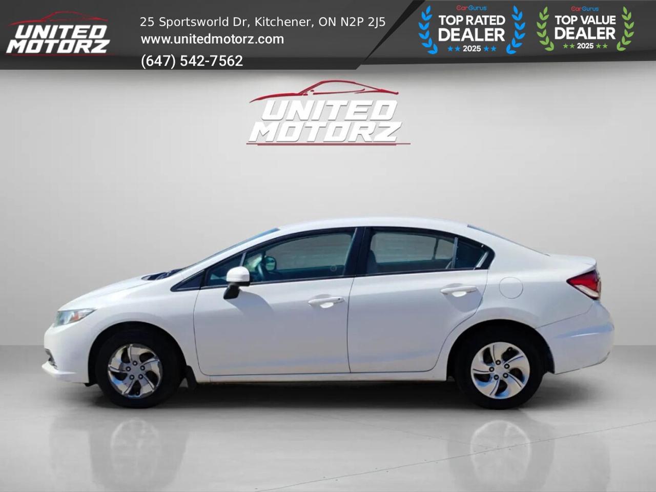 2014 Honda Civic Sedan 4dr CVT LX AUTO FWD 4dr 1.8L~SAFETY CERTIFIE Photo