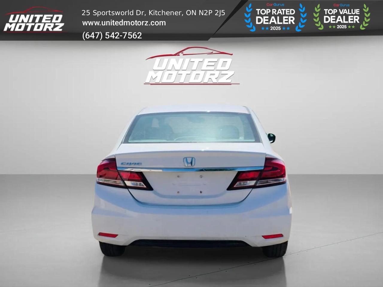2014 Honda Civic Sedan 4dr CVT LX AUTO FWD 4dr 1.8L~SAFETY CERTIFIE Photo