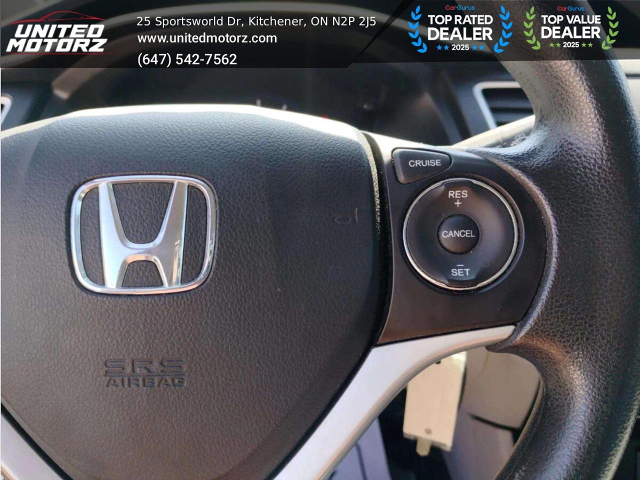 2014 Honda Civic Sedan 4dr CVT LX AUTO FWD 4dr 1.8L~SAFETY CERTIFIE Photo