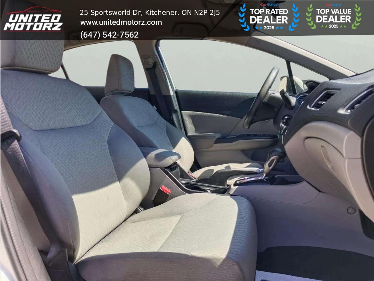 2014 Honda Civic Sedan 4dr CVT LX AUTO FWD 4dr 1.8L~SAFETY CERTIFIE Photo
