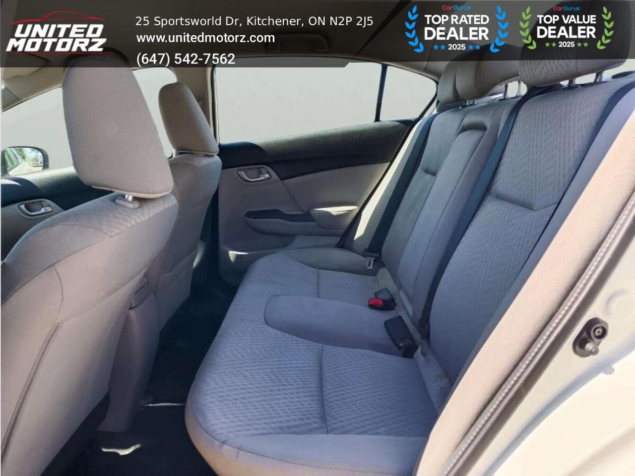 2014 Honda Civic Sedan 4dr CVT LX AUTO FWD 4dr 1.8L~SAFETY CERTIFIE Photo