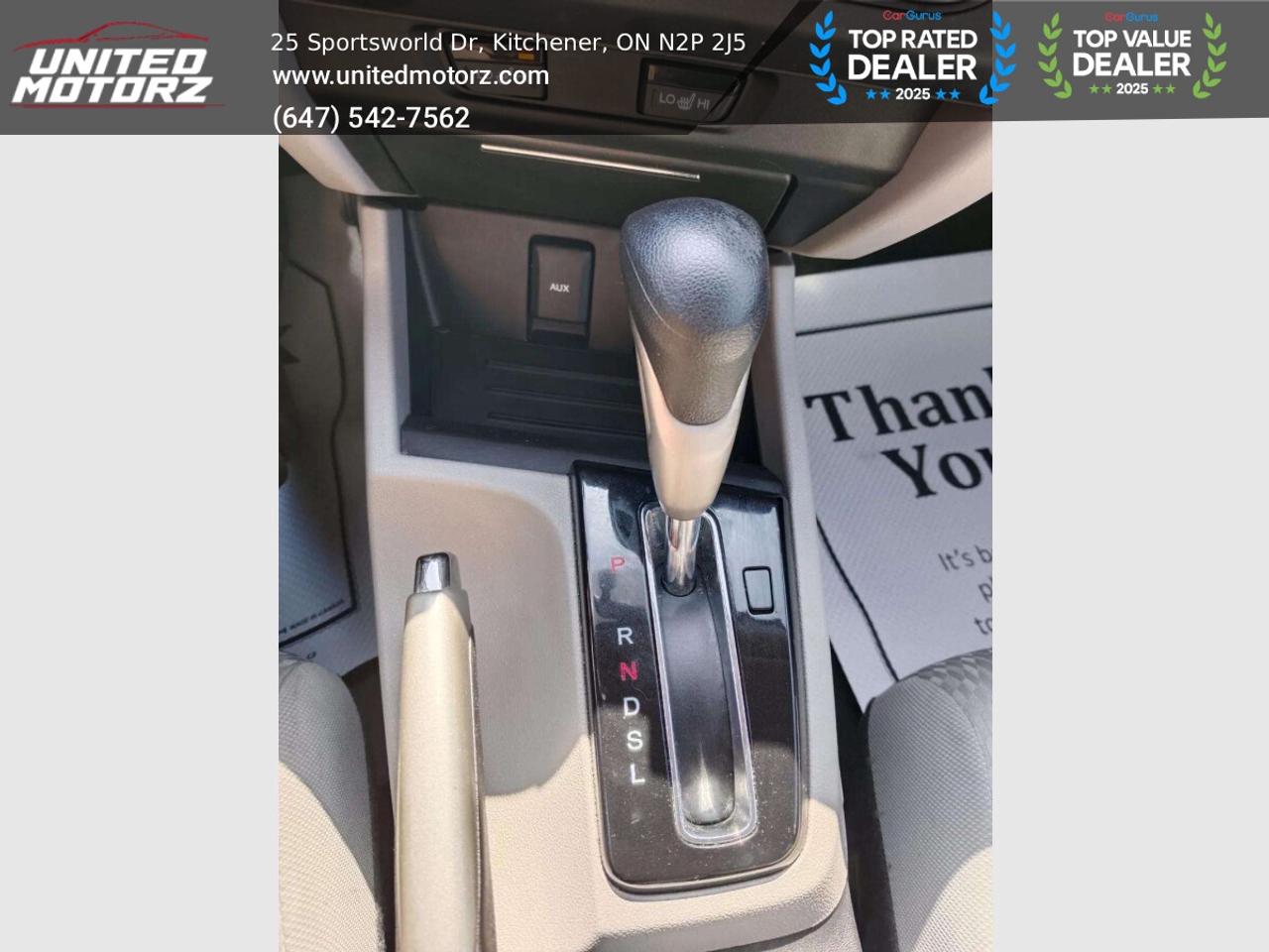 2014 Honda Civic Sedan 4dr CVT LX AUTO FWD 4dr 1.8L~SAFETY CERTIFIE Photo